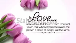 Love is like Flower