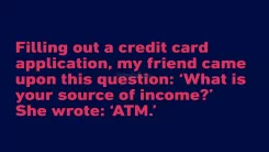 ATM-Funny status