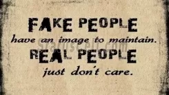 FAKE people