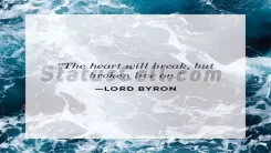 LORD Byron BEST attitude status